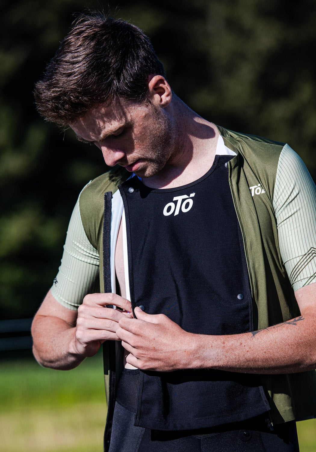 veloToze AeroLink™ Short Sleeves Jersey - Brown/Tan
