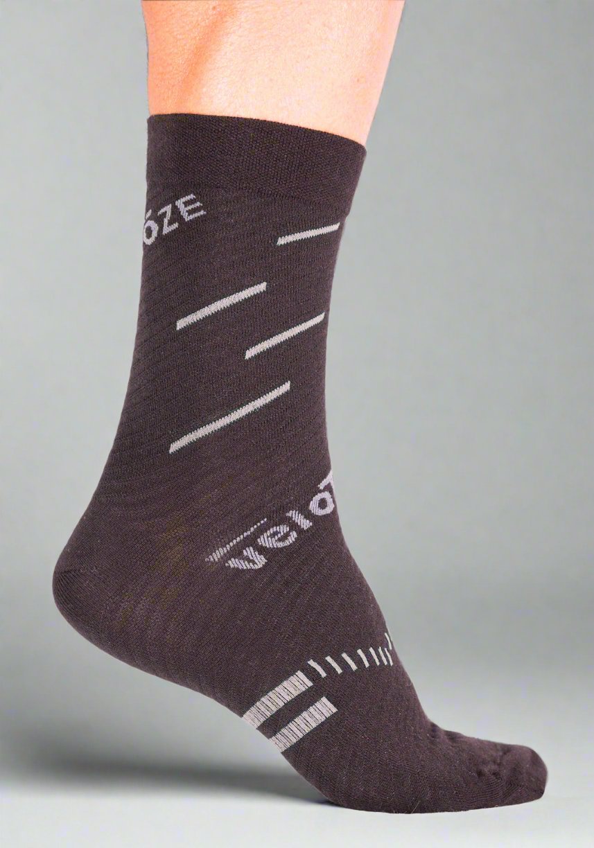veloToze Cycling Socks - Active Compression with Coolmax